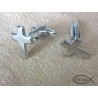 Boutons de Manchettes Croix